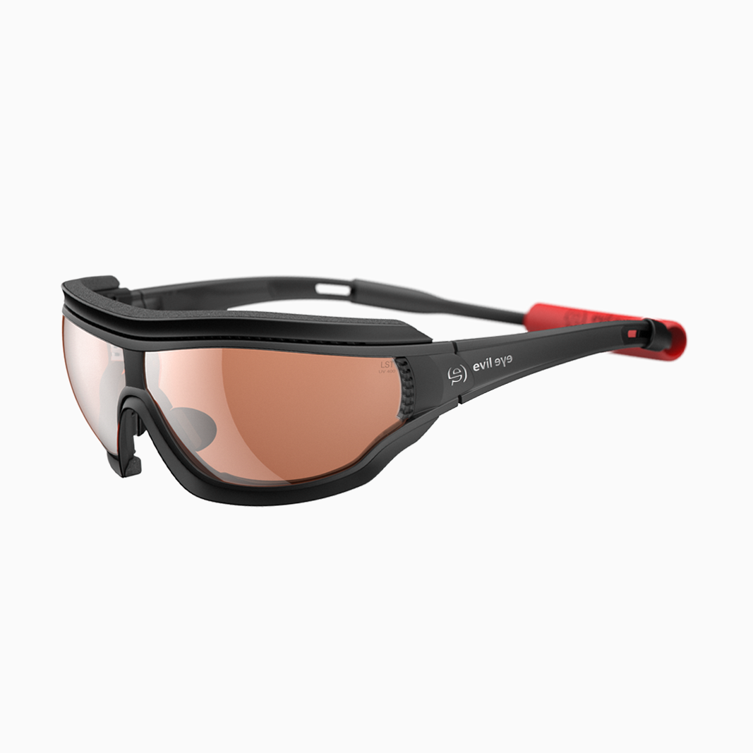 evil eye Fusor Pro mit Sehstärke / Black Matt Silver - LST Polarized