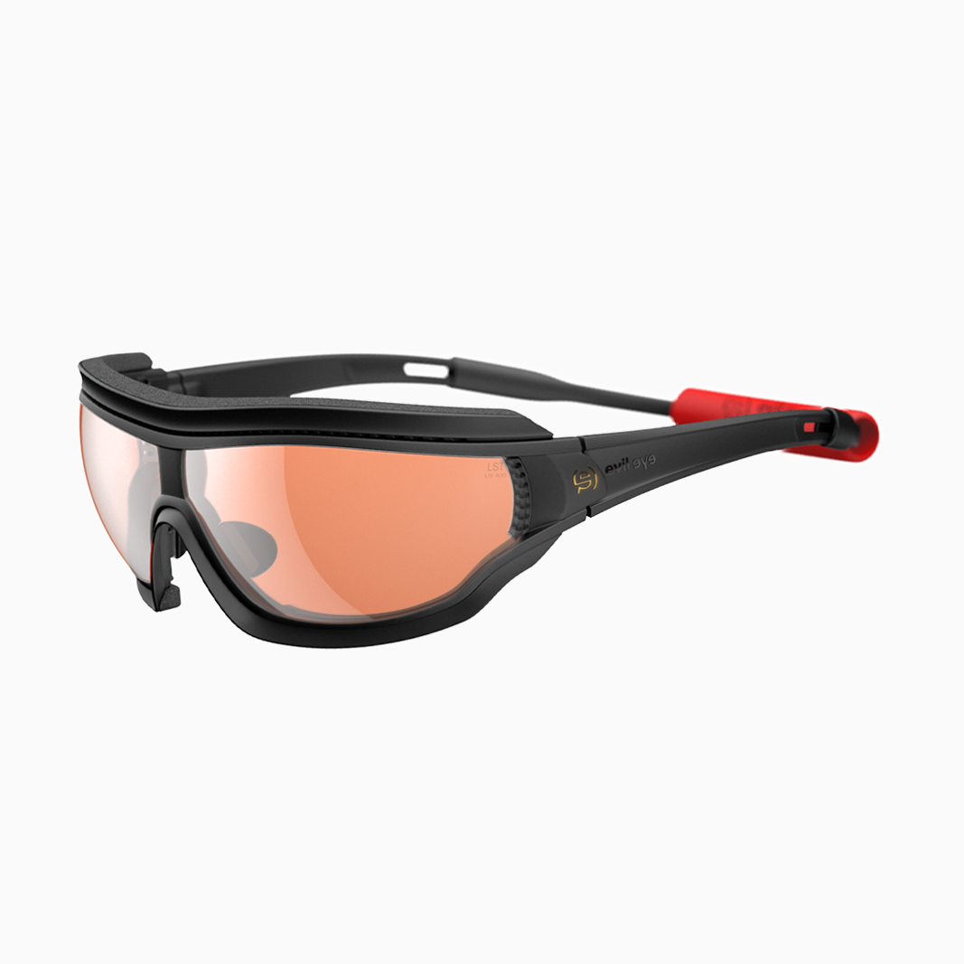 evil eye Fusor Pro mit Sehstärke / Black Matt - LST Bright