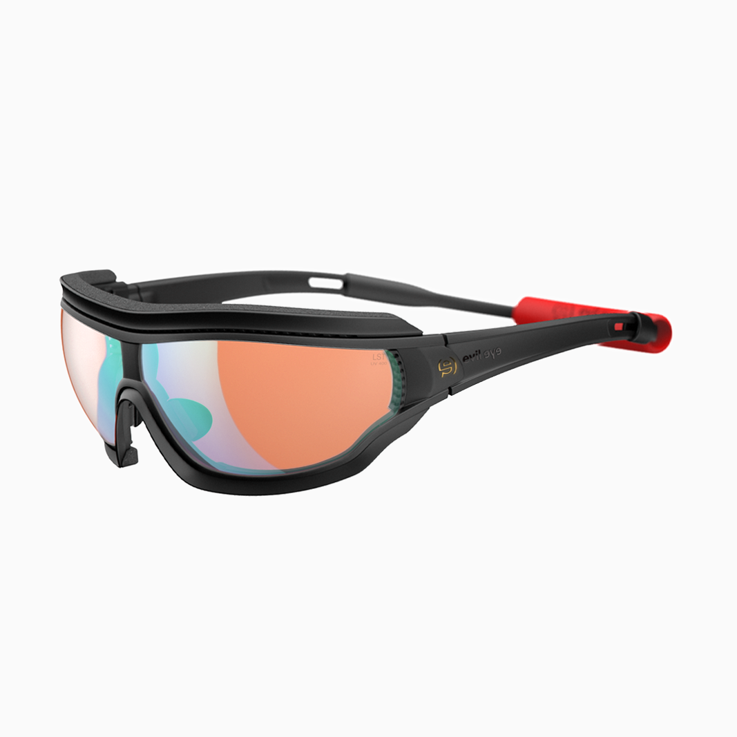 evil eye Fusor Pro mit Sehstärke / Black Matt - LST Bright B