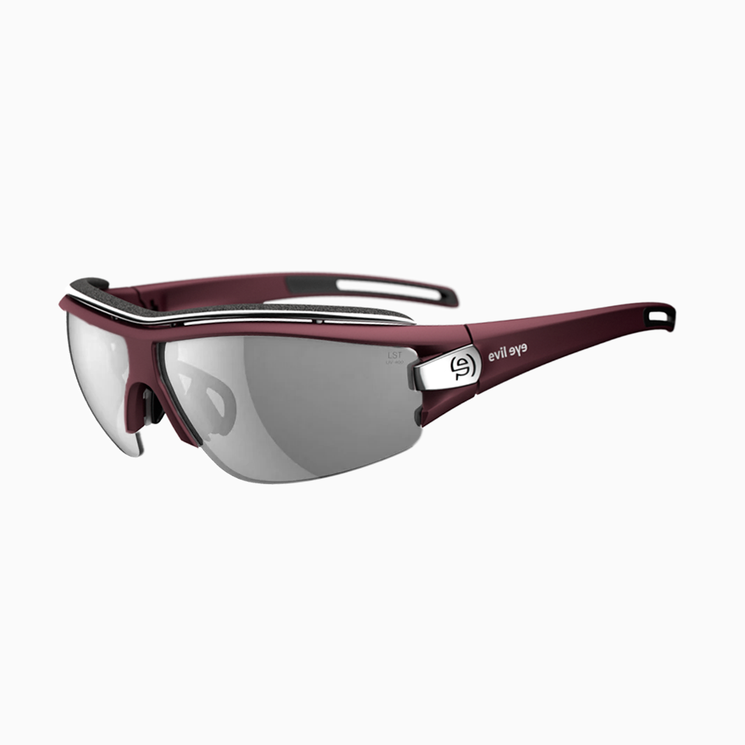 evil eye Trace Pro mit Sehstärke / Dark Red Matt - LST Grey Silver M