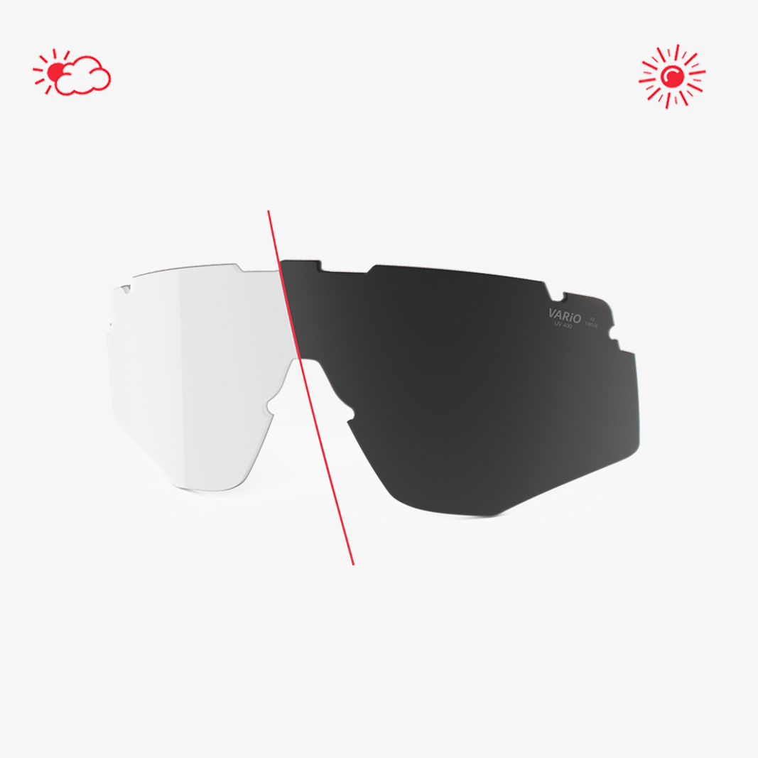 evil eye Speedsense Wechselglas / Vario Clear Grey