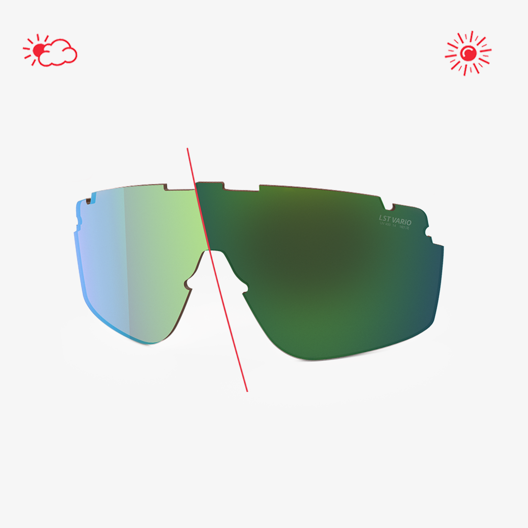 evil eye Speedsense 2 Wechselglas / LST Vario Blue Green M