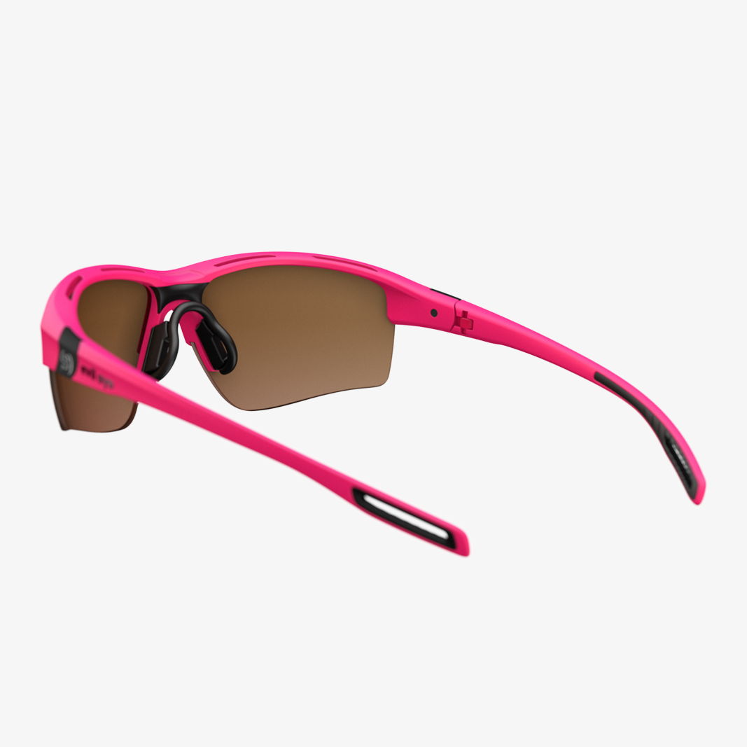 evil eye Elate.P / Neon Pink Matt LST Active Red Mirror Back