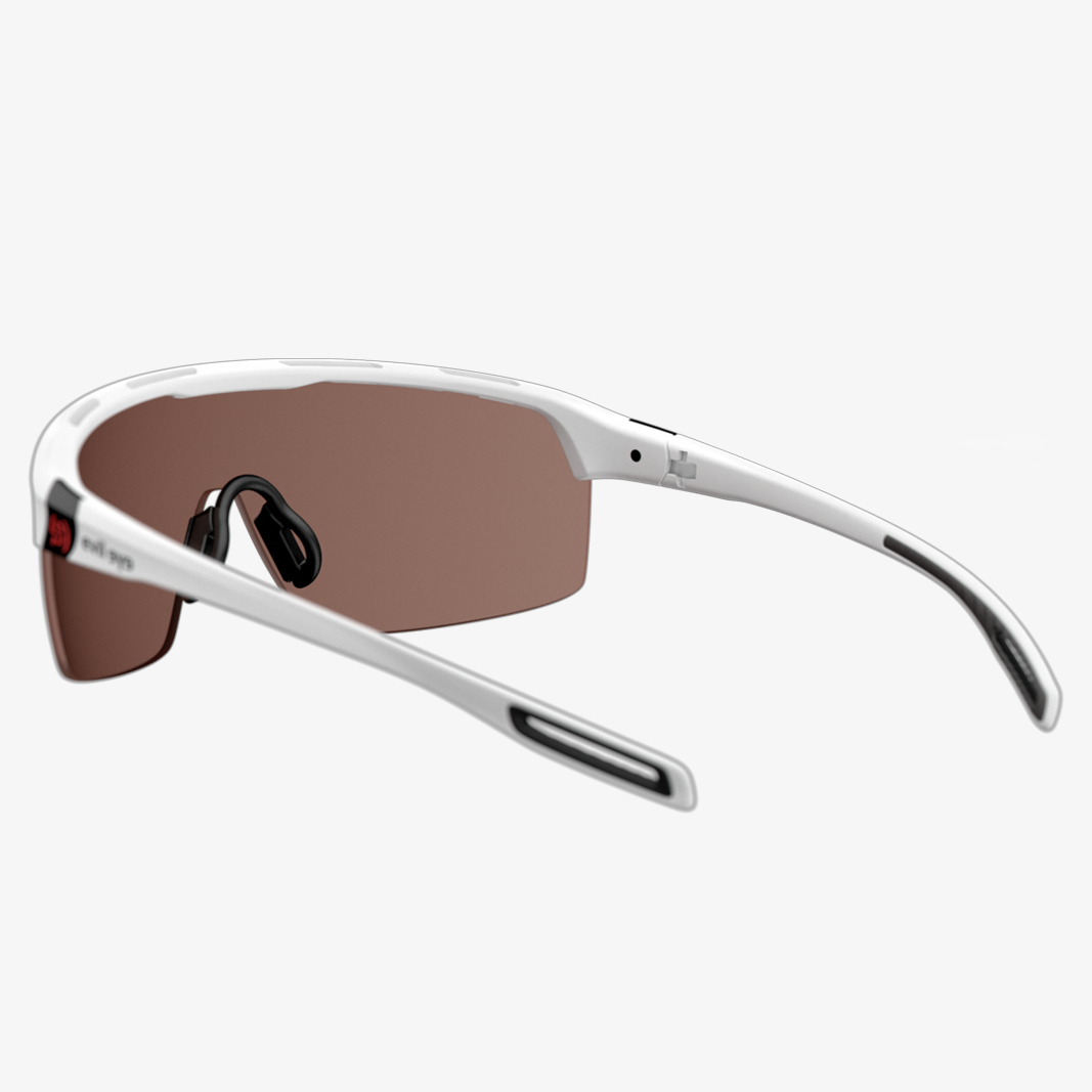 evil eye Traileye / White Matt LST Contrast Silver Mirror back