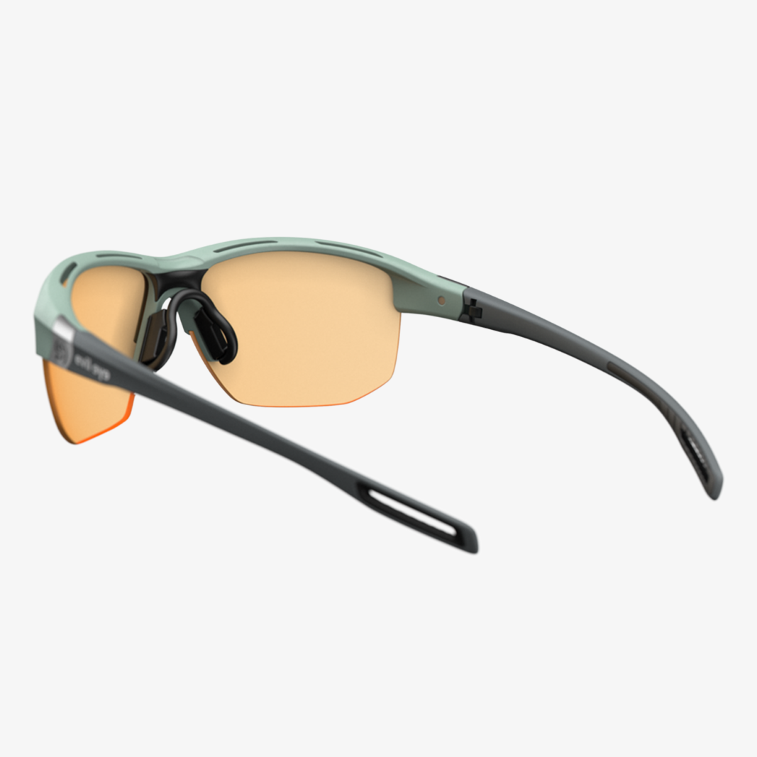 evil eye Elate.T / Raw Smoke Green Matt LST Vario Purple Mirror back