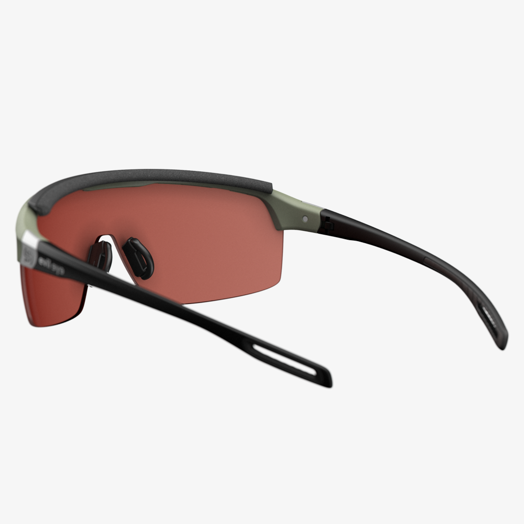 evil eye Traileye Pro / Forest Green Matt LST Active Silver Mirror back