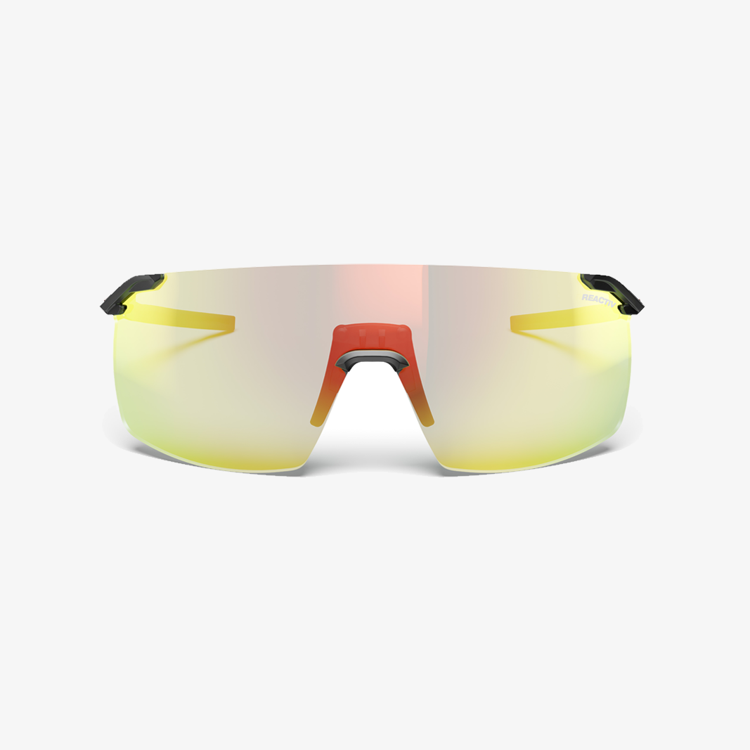 Julbo Faster M Schwarz / Reactiv 1-3 Light Amplifier face 1