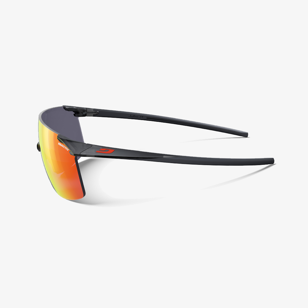 Julbo Faster M Schwarz / Reactiv 1-3 Light Amplifier side