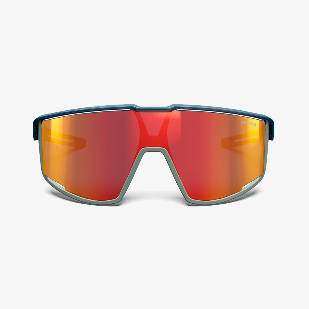 Julbo Fury Dunkelblau - Grün / Spectron3 Front