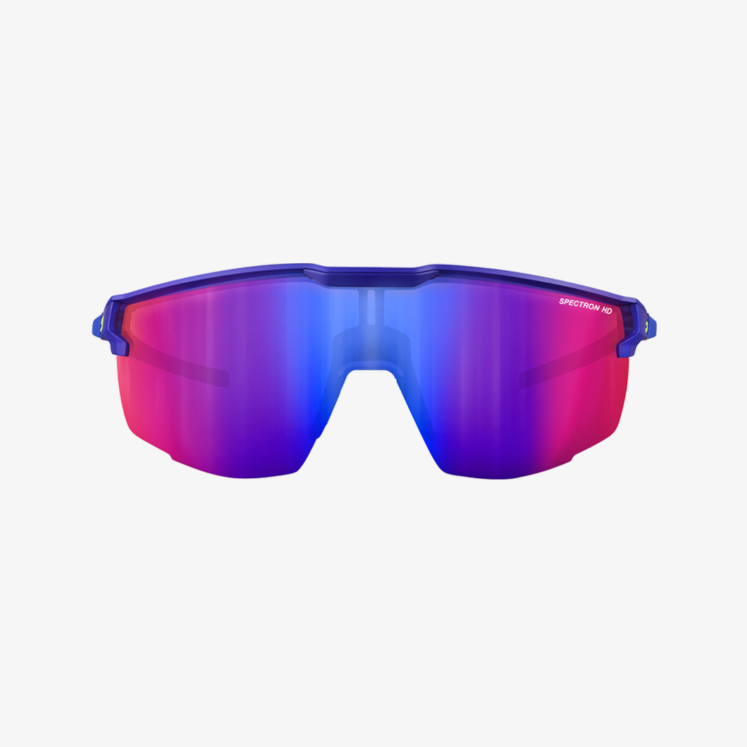Julbo Ultimate Violett - Blau / Spectron HD 3 Frontansicht