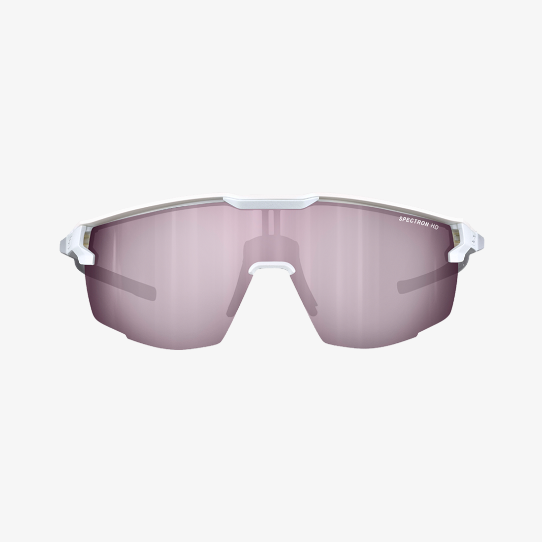 Julbo Ultimate Weiß / Spectron HD 3 Frontansicht