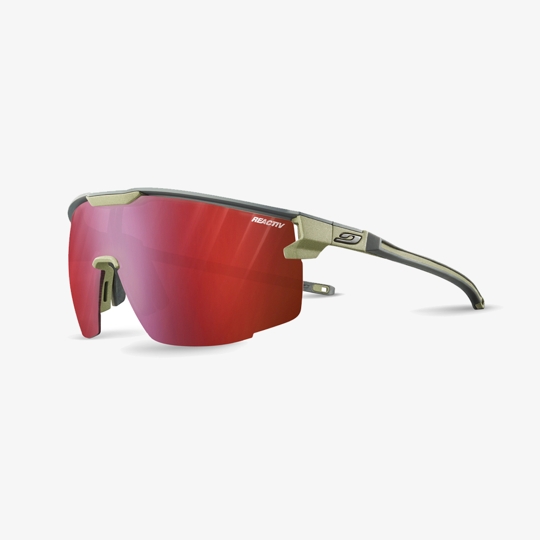 Julbo Ultimate Dunkelgrau - Grün / Reactiv 0-3 High Contrast