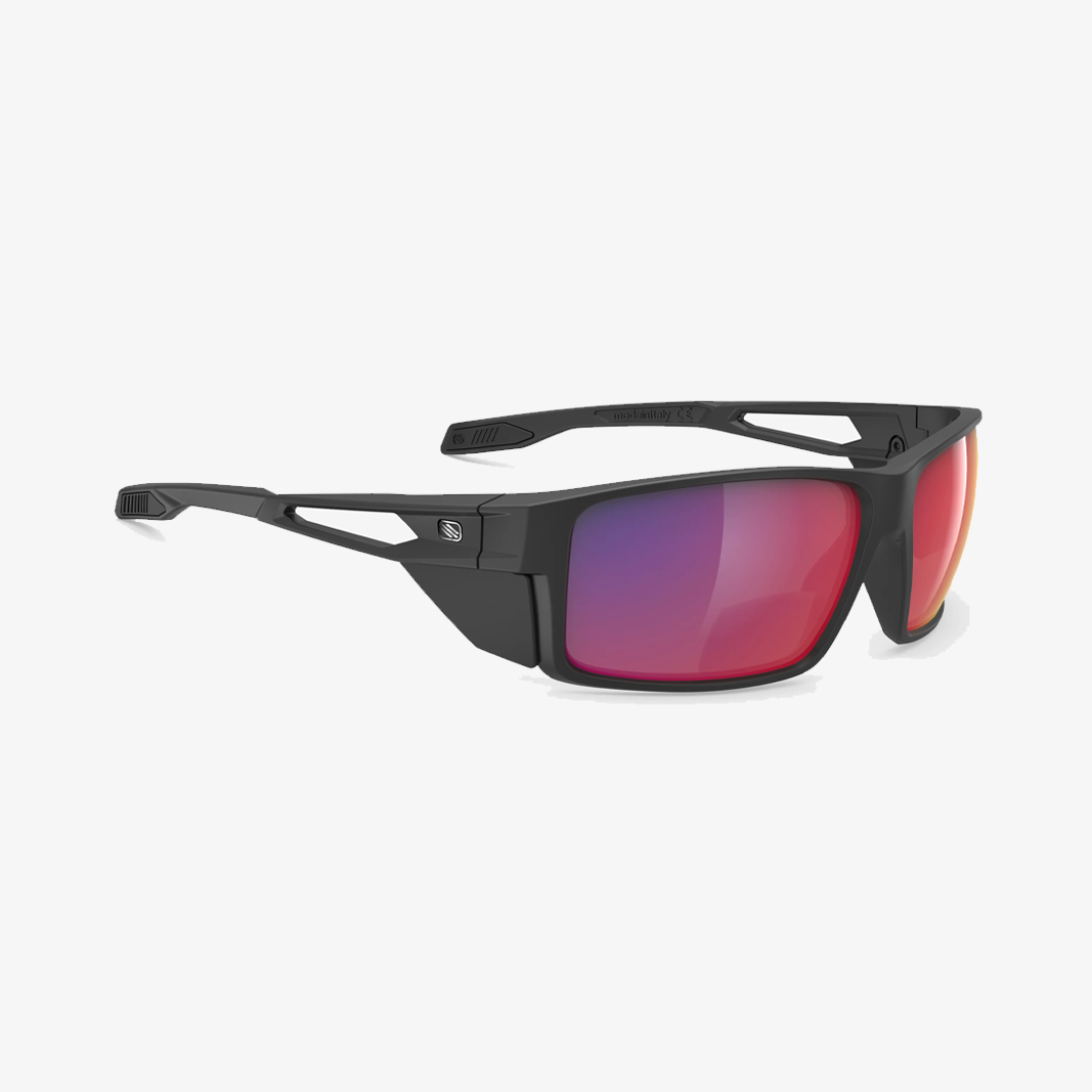 Rudy Project Nyad Readers / Black Matte Multilaser Red