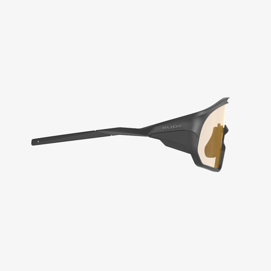 Rudy Project Stargaze / Black Matte ImpactX Photochromic Laser Amber side