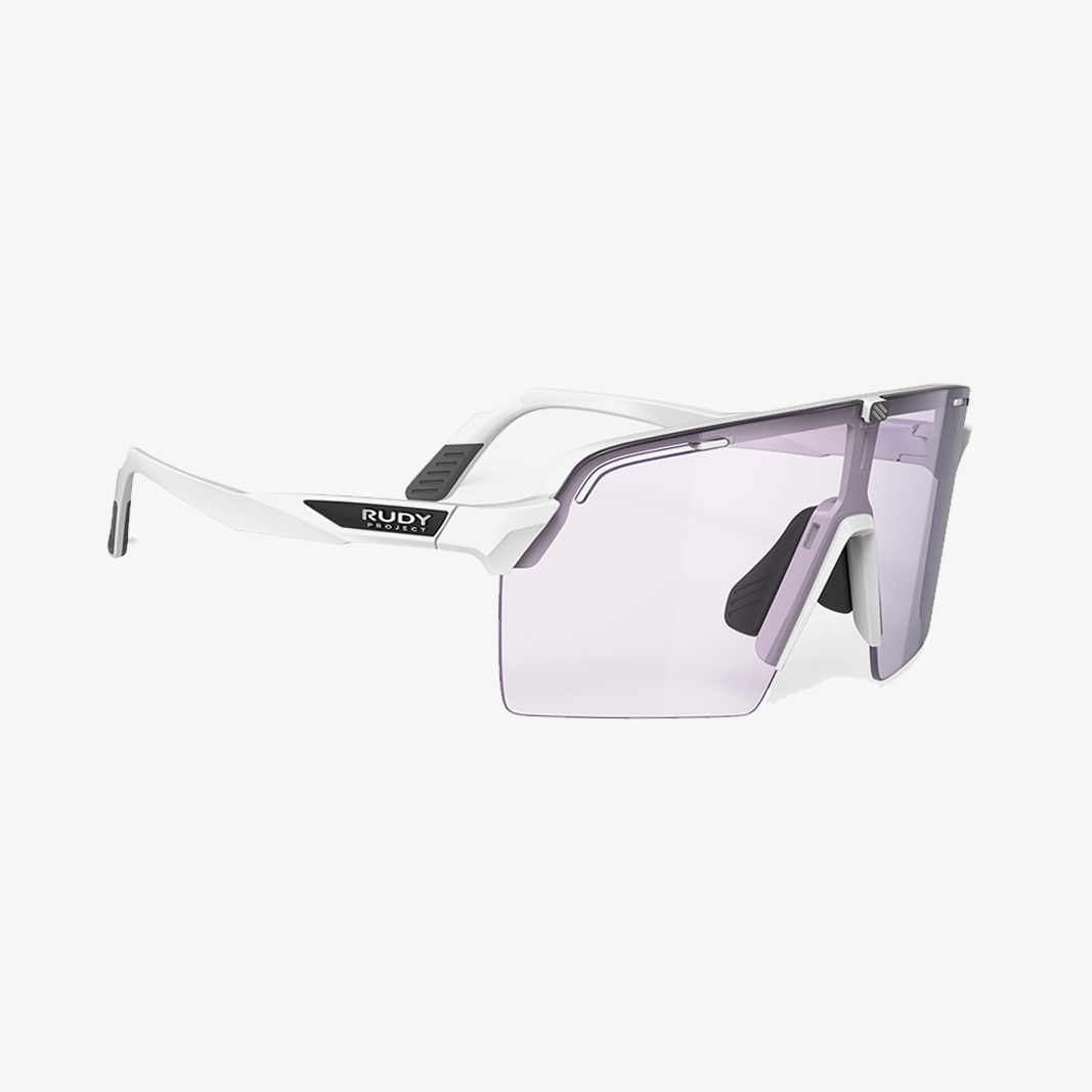 Rudy Project Spinshield Pro / White Gloss - ImpactX Photochromic 2 Laser Purple