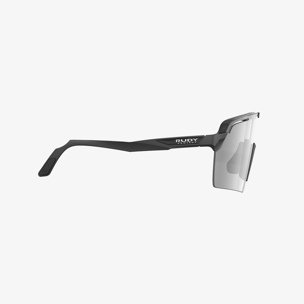 Rudy Project Spinshield Pro / Black Matt - ImpactX Photochromic 2 Laser Black Bügelansicht