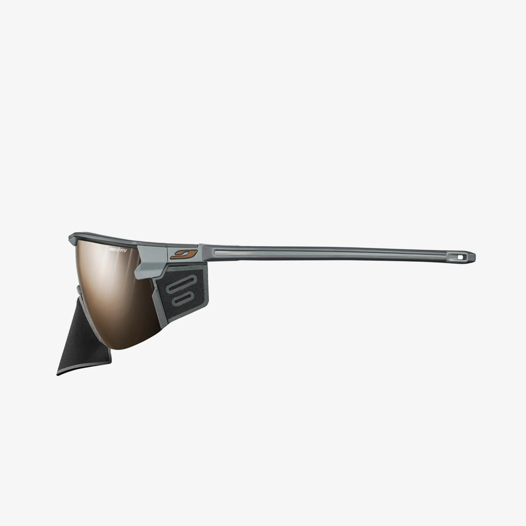 Julbo Ultimate Cover Dunkelgrau - Grau / Reactiv 2-4