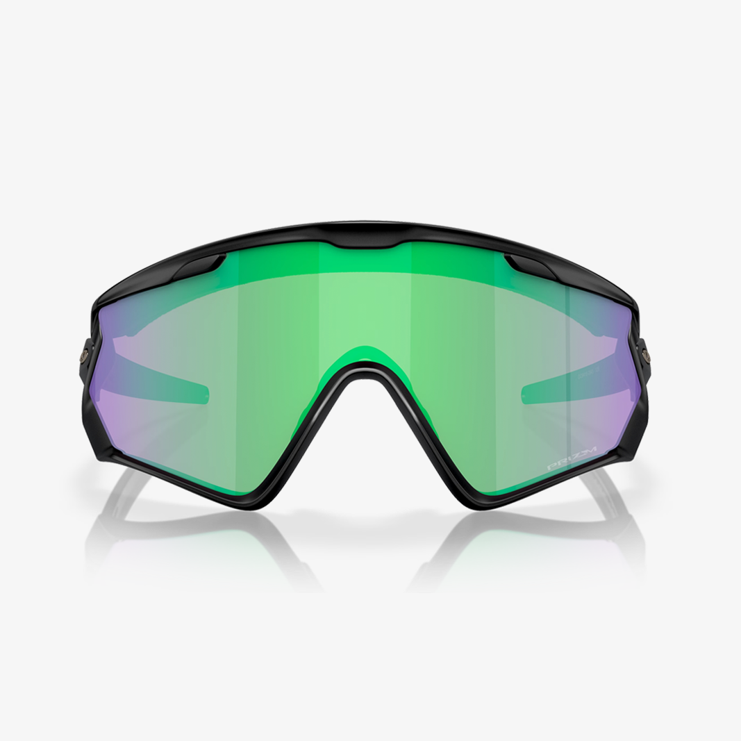 OAKLEY WIND JACKET 2.0 Matte Black / Prizm Road Jade