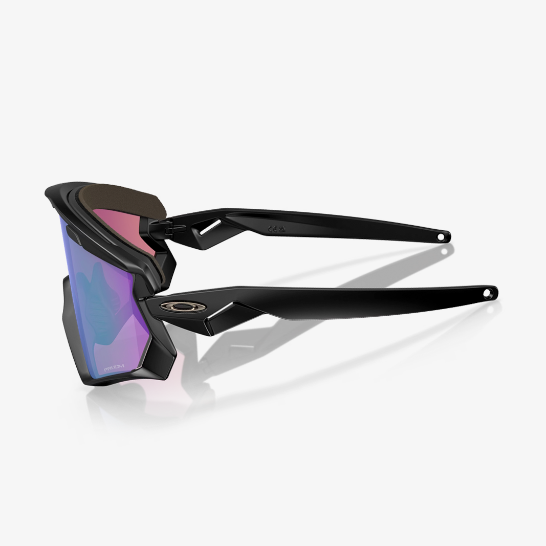 OAKLEY WIND JACKET 2.0 Matte Black / Prizm Road Jade
