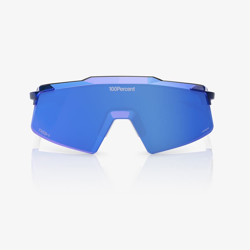 100% Aerocraft / Red Bull Bora HiPER Royal Blue Mirror Lens face