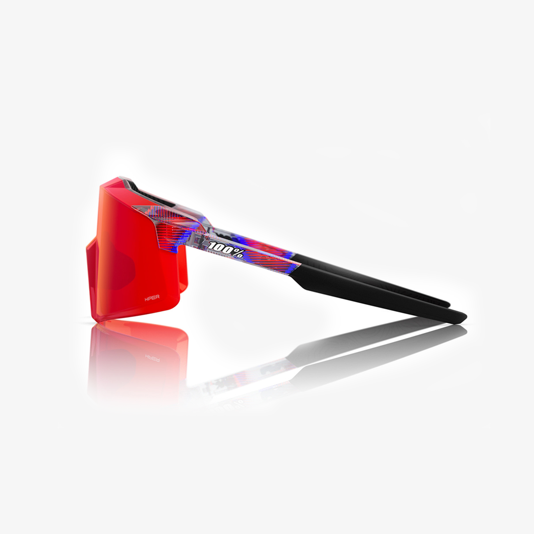 100% Aerocraft / FDJ - HiPER Fire Red Mirror Lens side