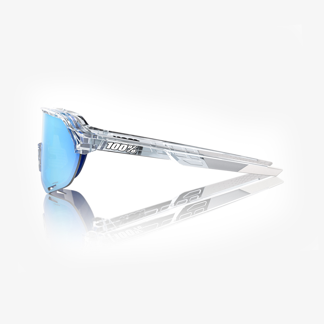 100% S2 / Polished Translucent Clear HiPER Blue Multilayer Mirror side