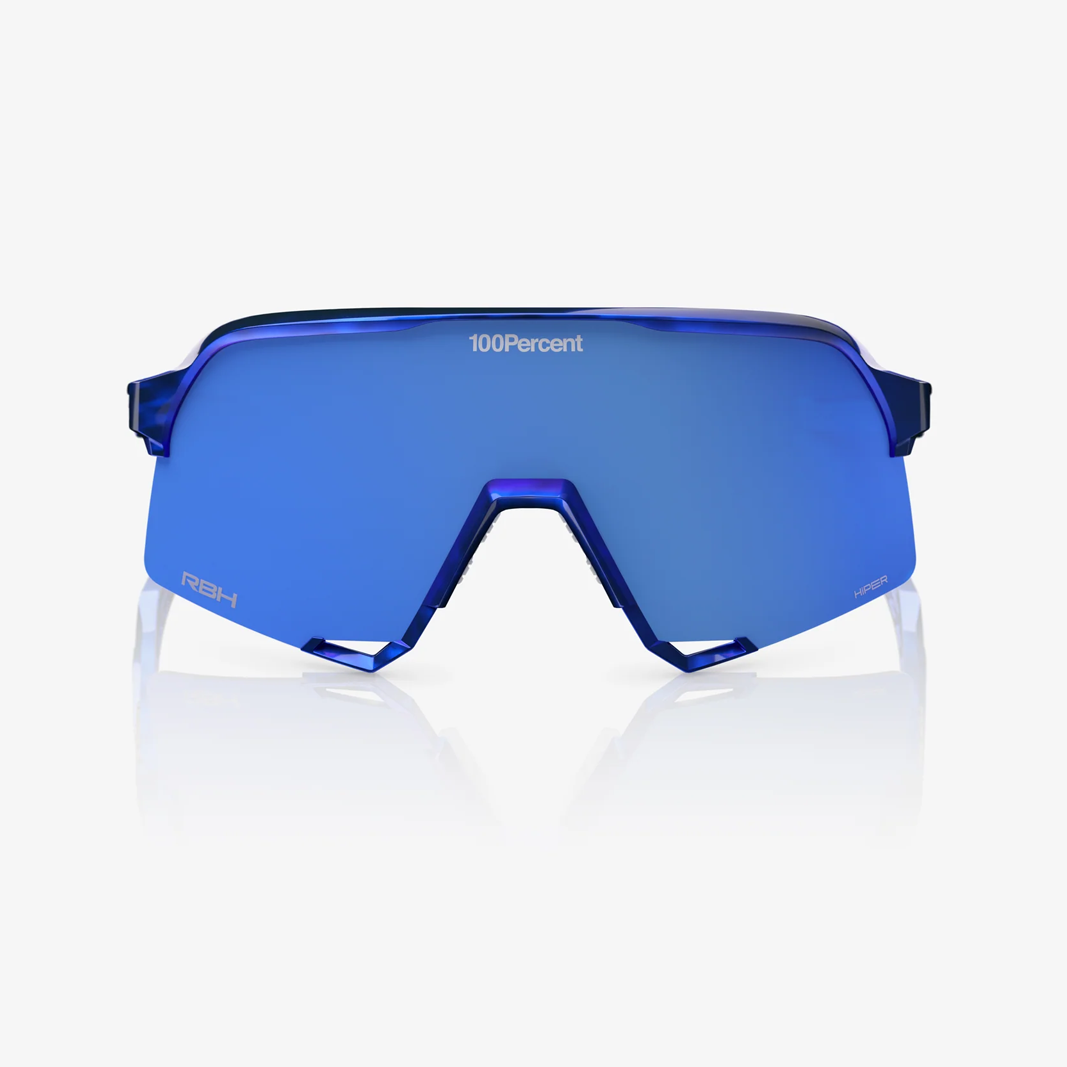 100% S3 / Red Bull Bora HiPER Royal Blue Mirror Lens face