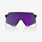 100% S3 / Polished Black HiPER Lavender Mirror Polarized Lens face