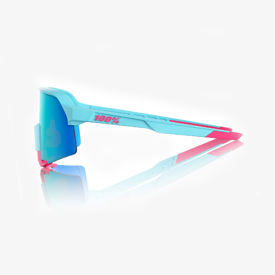 100% S3 / Tatis 4  Blue Topaz Mirror Lens side