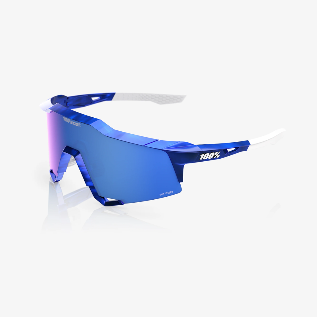 100% Speedcraft / Red Bull Bora HiPER Royal Blue Mirror Lens main