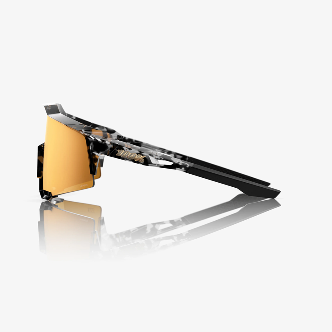100% Speedcraft / Money Mike 3 HiPER 24K Gold Mirror Lens side