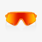100Percent Glendale Neon Orange / Hiper Red Multilayer Mirror Lens