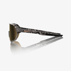 100% S2 / Gloss Black Havana Soft Gold Mirror side