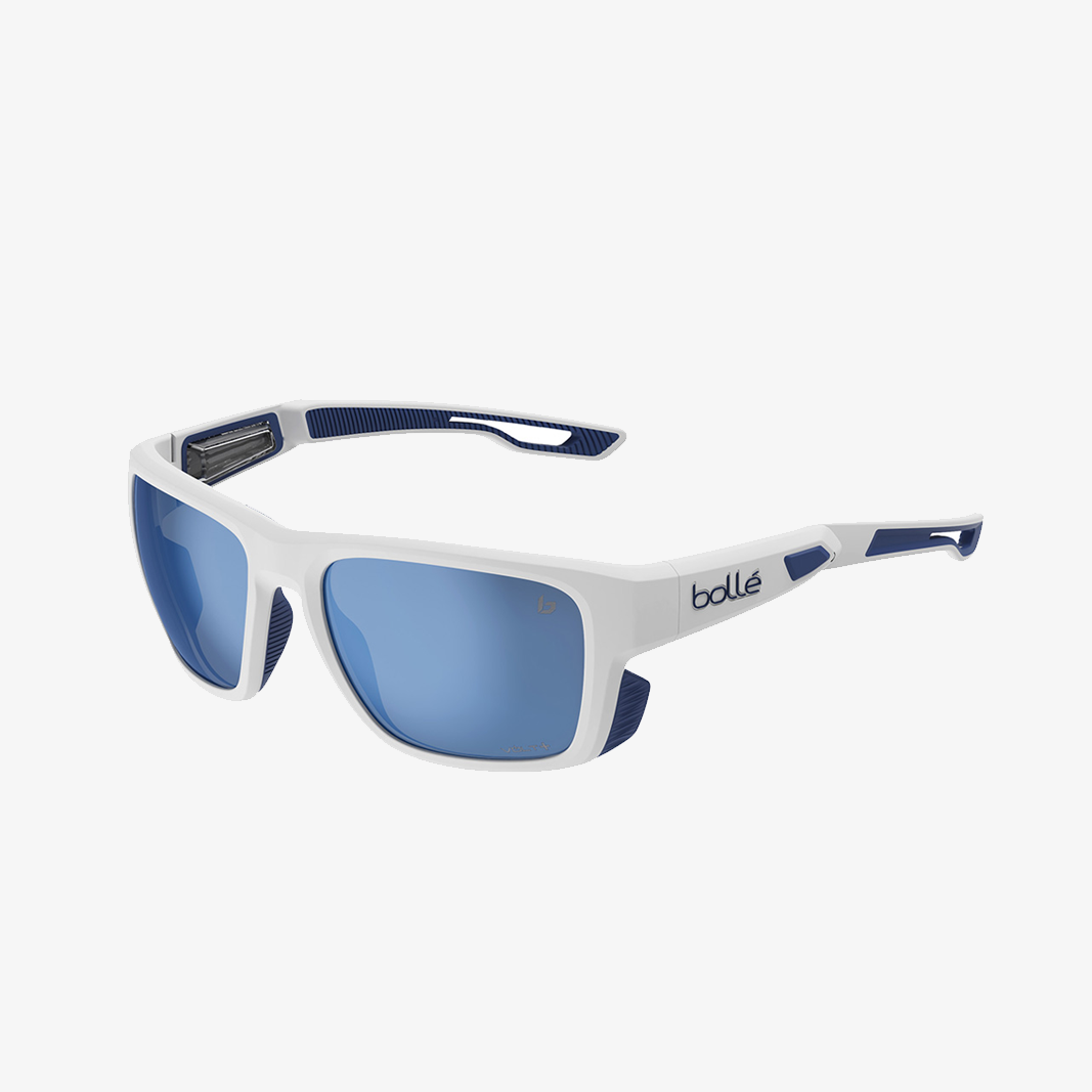 Bollé Airdrift /  White Matte Navy - Volt+ Offshore Polarized