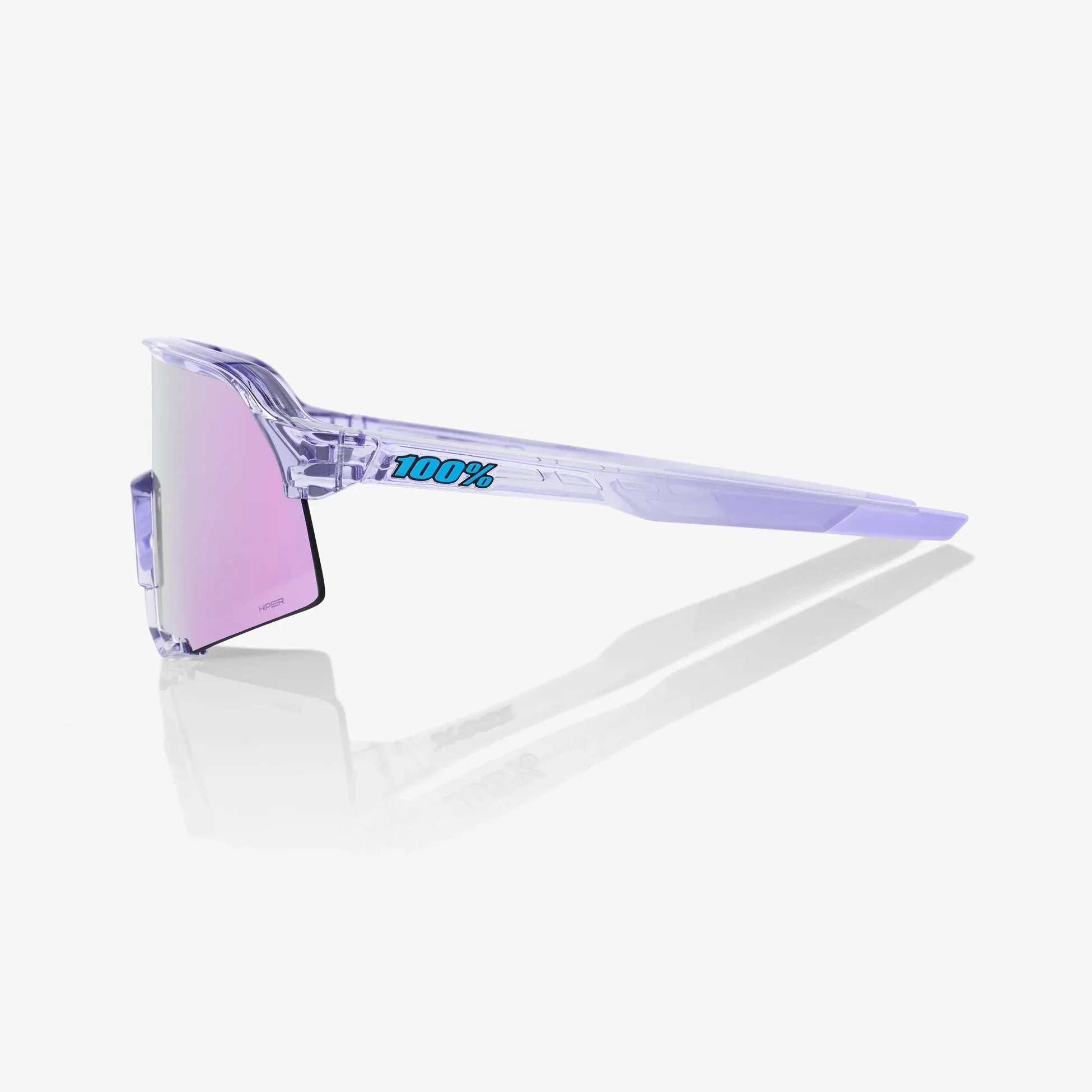 100% S3 / Polished Translucent Lavender HiPER Lavender Mirror