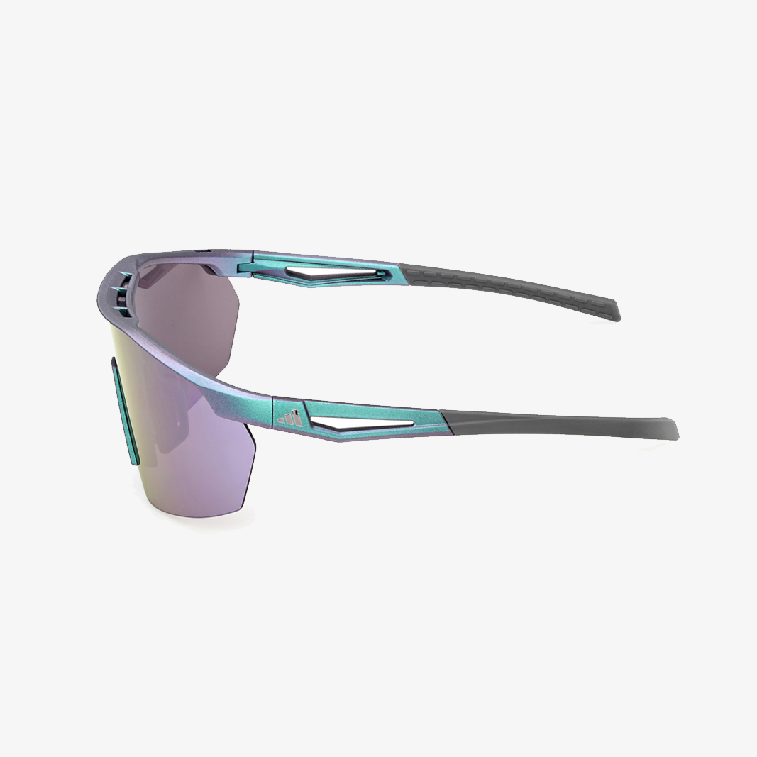 adidas ANEMOS LIGHT Matt Green - Violet Mirror side