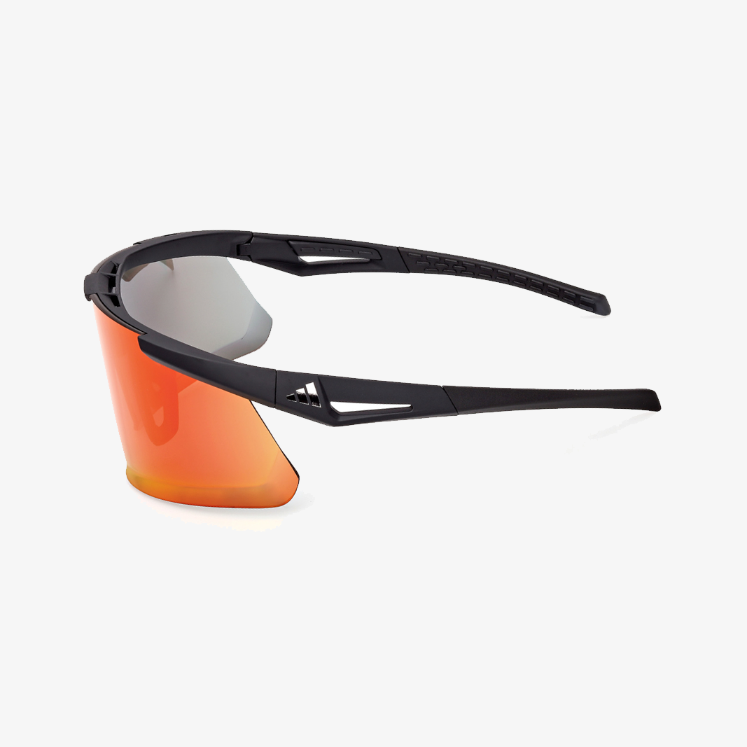 adidas DUNAMIS EVO Black - Grey Red Mirror side