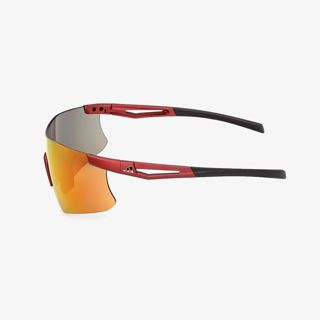 adidas KAPHIROS Matt Red - Grey Red Mirror side