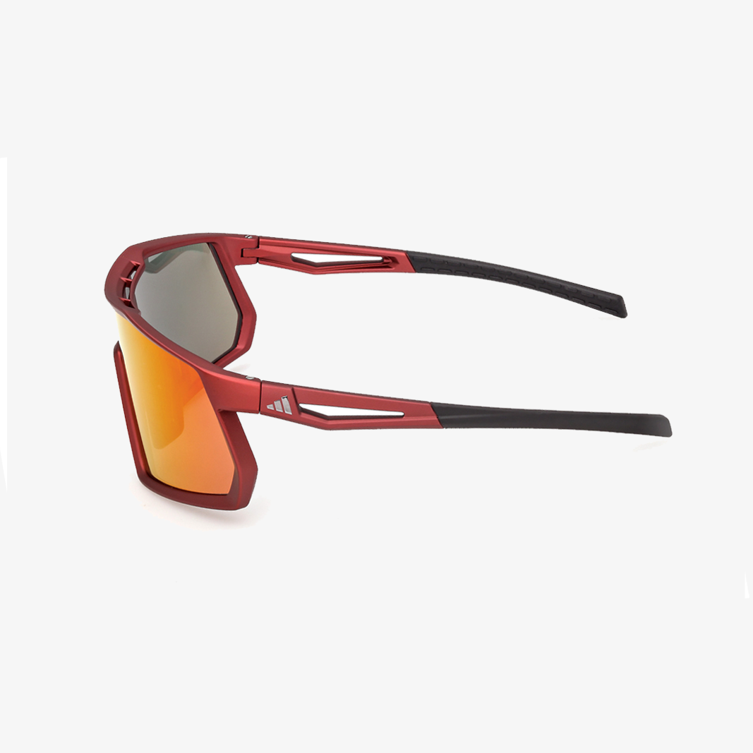 adidas KENTRO Matt Red - Grey Red Mirror side