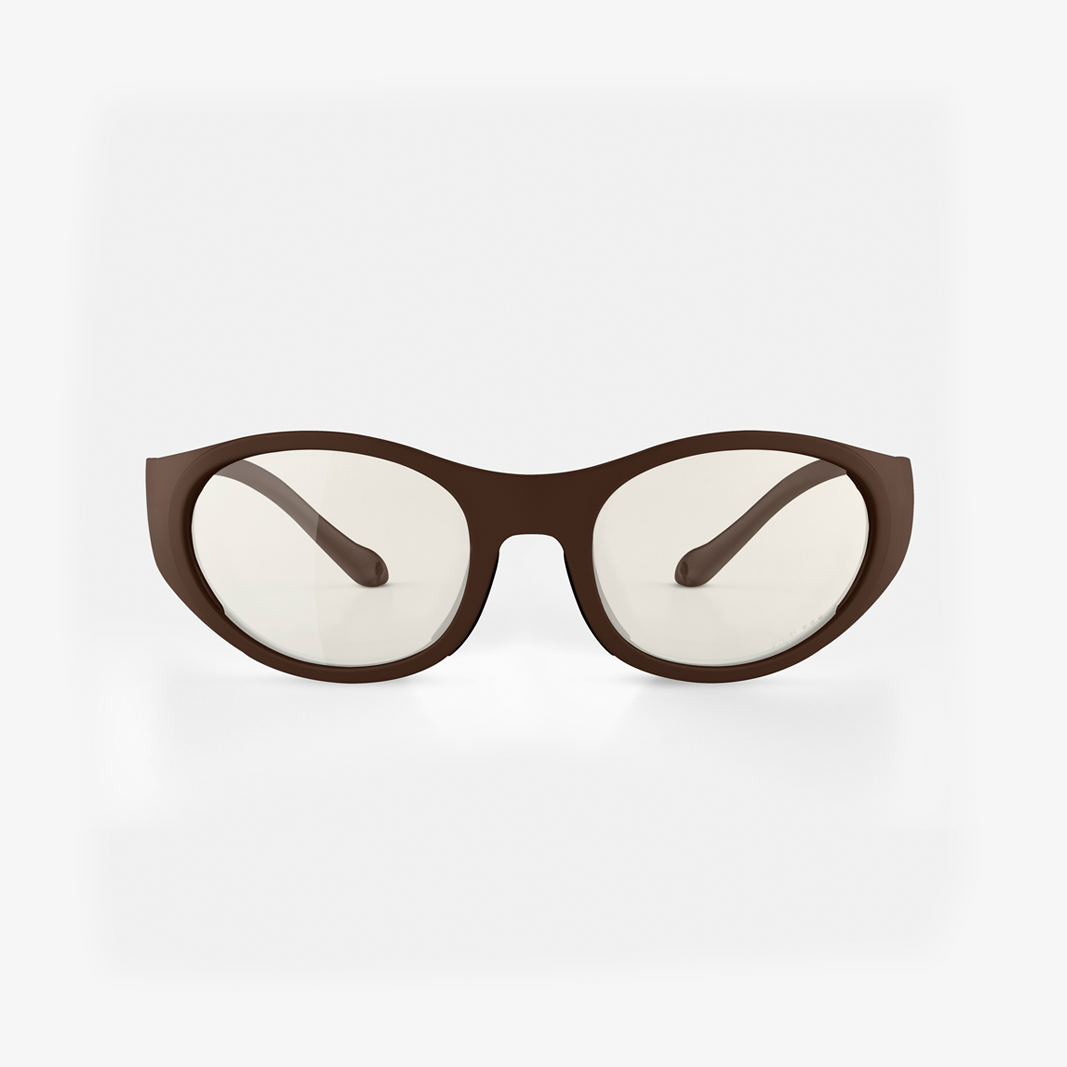 Alba Optics ANVMA 99 CHOCOLATE  / VZUM™ F-Lens RKT Photochromic face