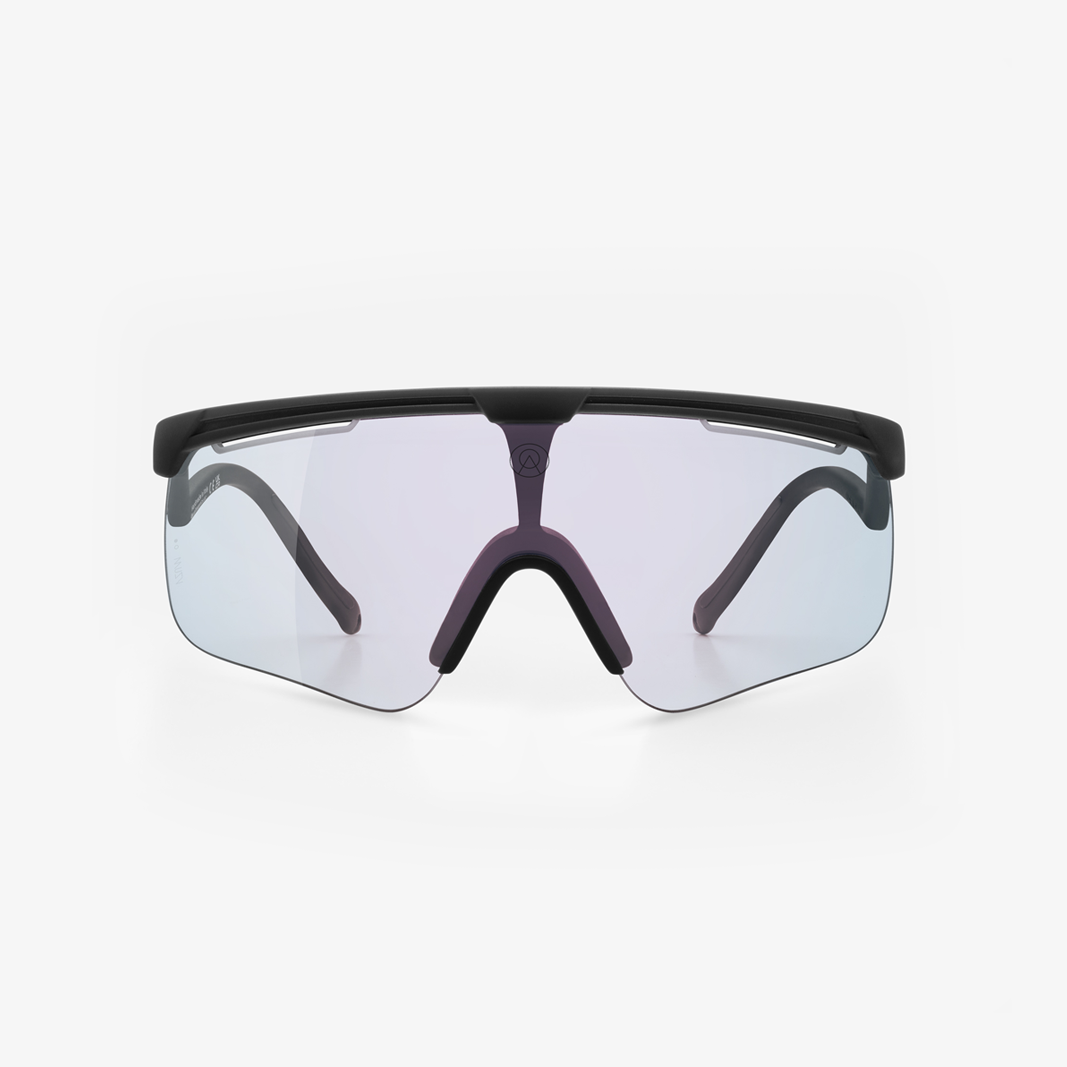 Alba Optics Delta Black / VZUM™ F-Lens Fire Photochromic face