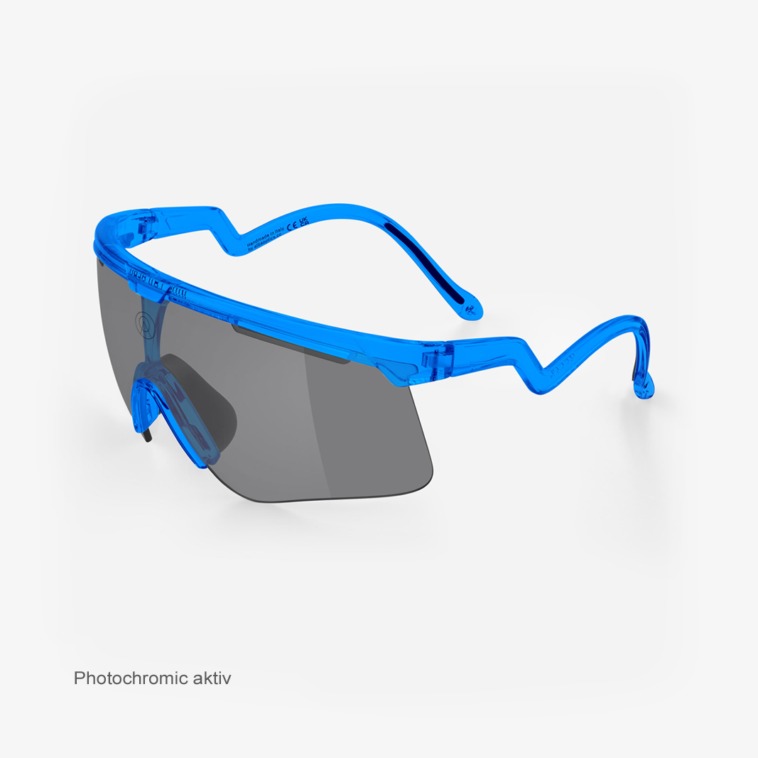 Alba Optics Delta Blue Glossy / VZUM™ F-Lens Classic Photochromic activ