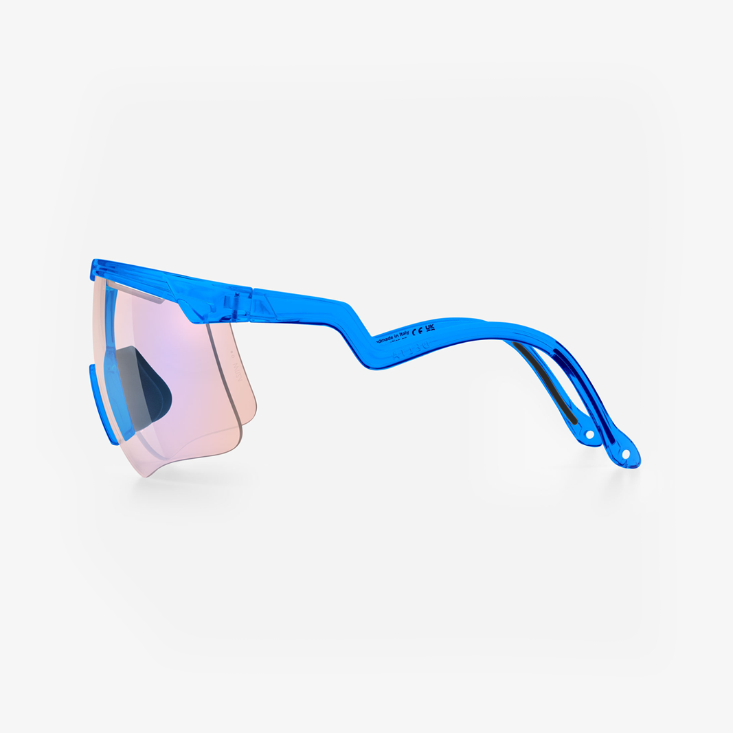 Alba Optics Delta Blue Glossy / VZUM™ F-Lens FLM Photochromic side