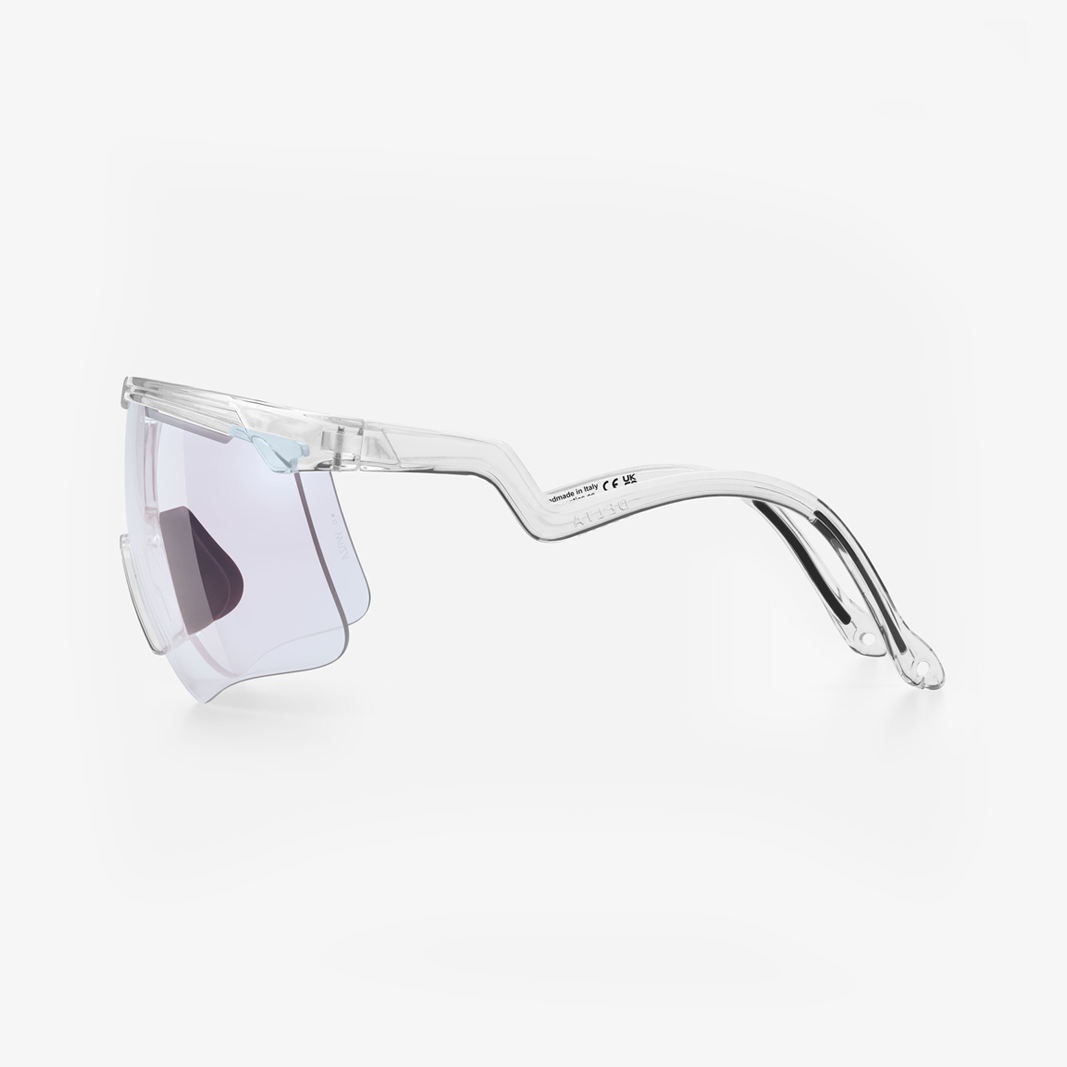 Alba Optics Delta Crystal Glossy / VZUM™ F-Lens Fire Photochromic side