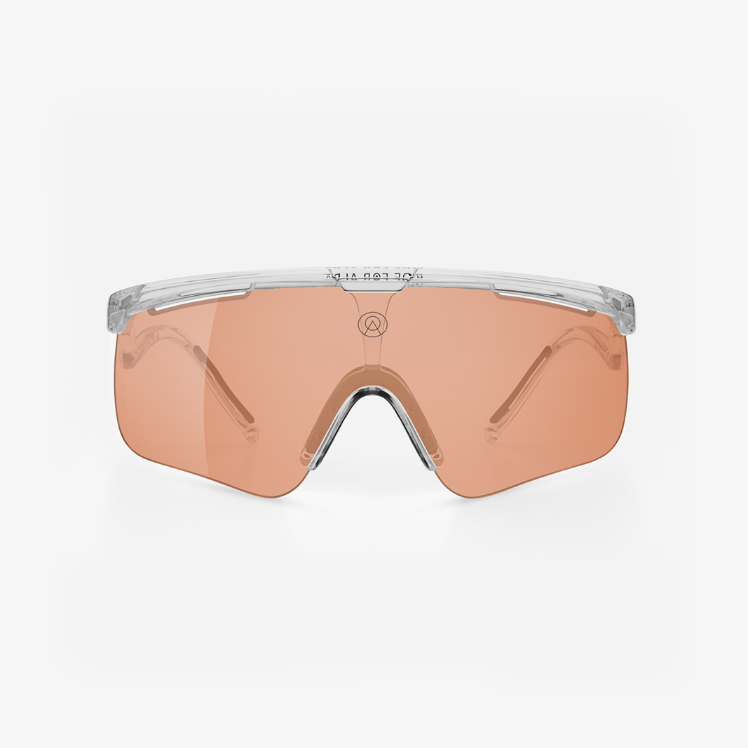 Alba Optics Delta Crystal Glossy / VZUM™ SALMON face