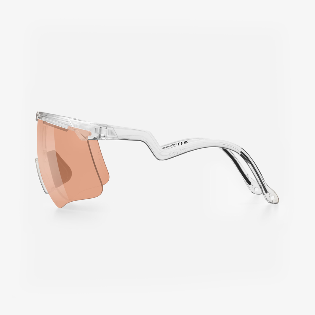 Alba Optics Delta Crystal Glossy / VZUM™ SALMON side