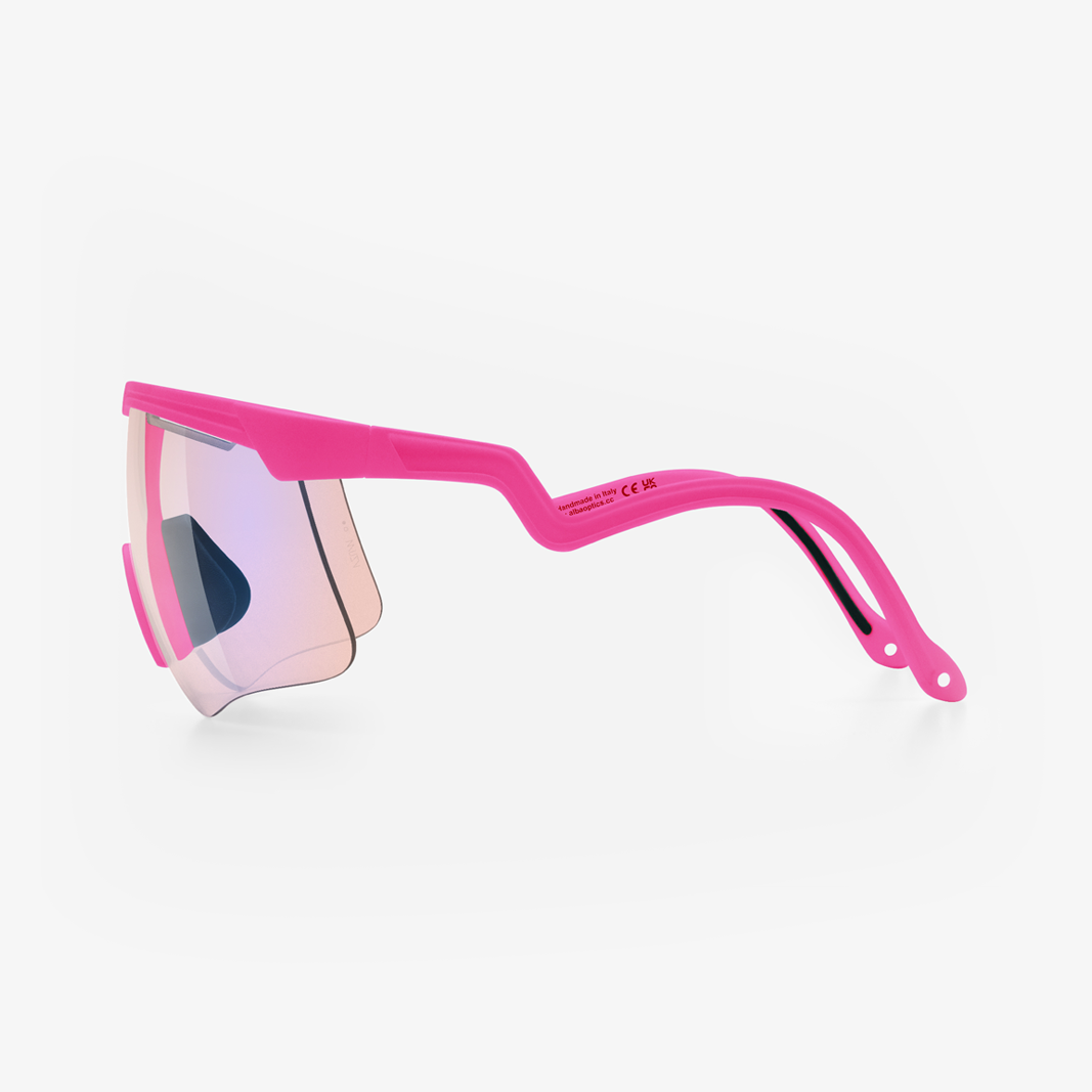 Alba Optics Delta Fucsia 2 / VZUM™ F-Lens FLM Photochromic side