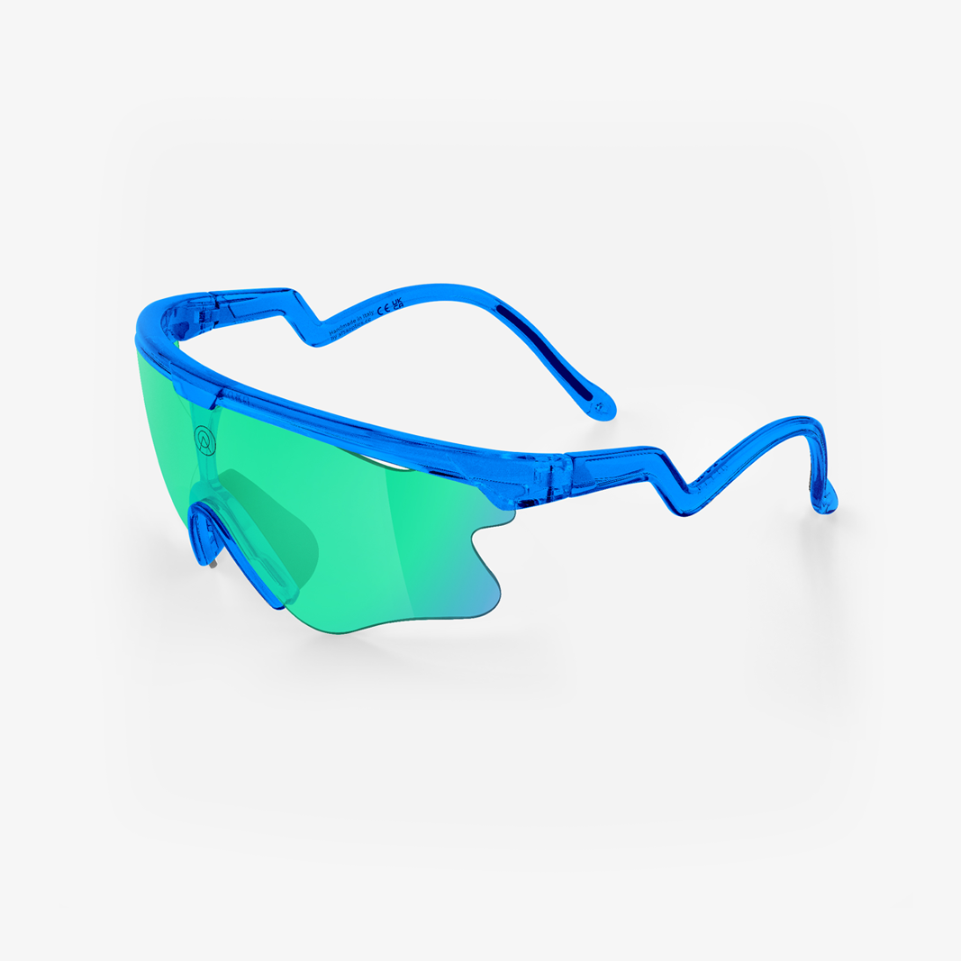 Alba Optics Delta LEI Blue Glossy / VZUM™ F-Lens BTL Photochromic activ