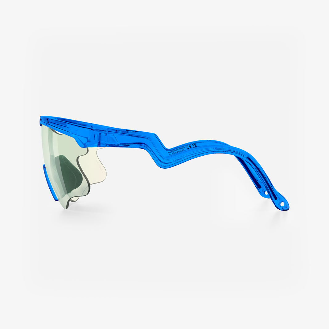 Alba Optics Delta LEI Blue Glossy / VZUM™ F-Lens BTL Photochromic side
