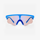 Alba Optics Delta LEI Blue Glossy / VZUM™ F-Lens FLM Photochromic face